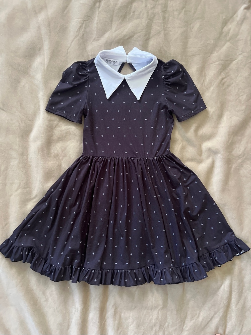 Girlhood/Little Stocking Co Size 8 Wednesday Twirl